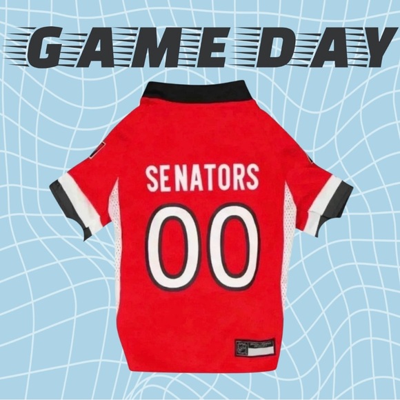 ✨HOST PICK✨🆕Pets | Ottawa Senators  Pet Jersey - Picture 1 of 16